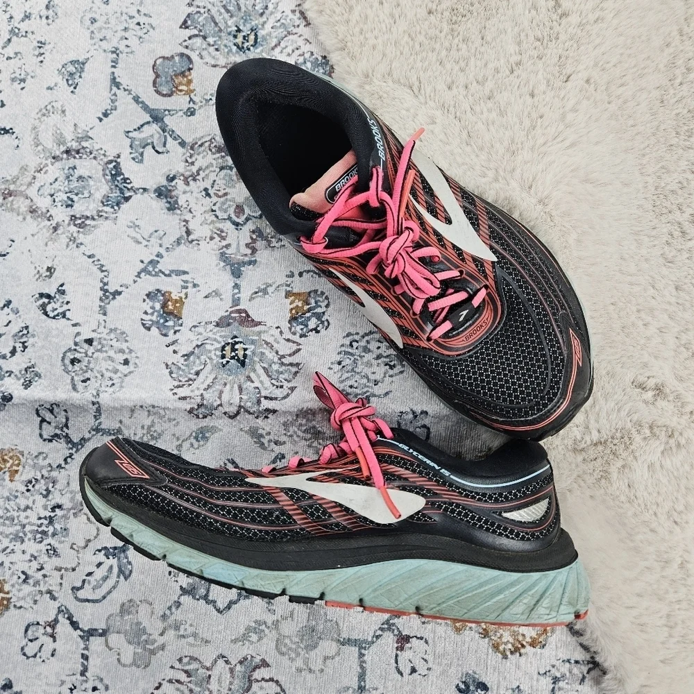 Brooks Glycerin 15 Running Shoes Super DNA Black Pink 1202471B099 US 9 - Picture 3 of 12
